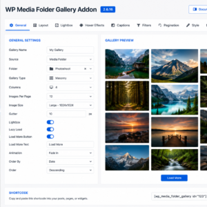 WP Media Folder Gallery Addon