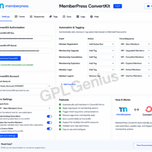 MemberPress ConvertKit