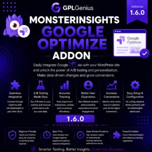 MonsterInsights – Google Optimize Addon