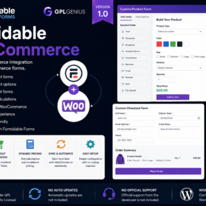 Formidable WooCommerce